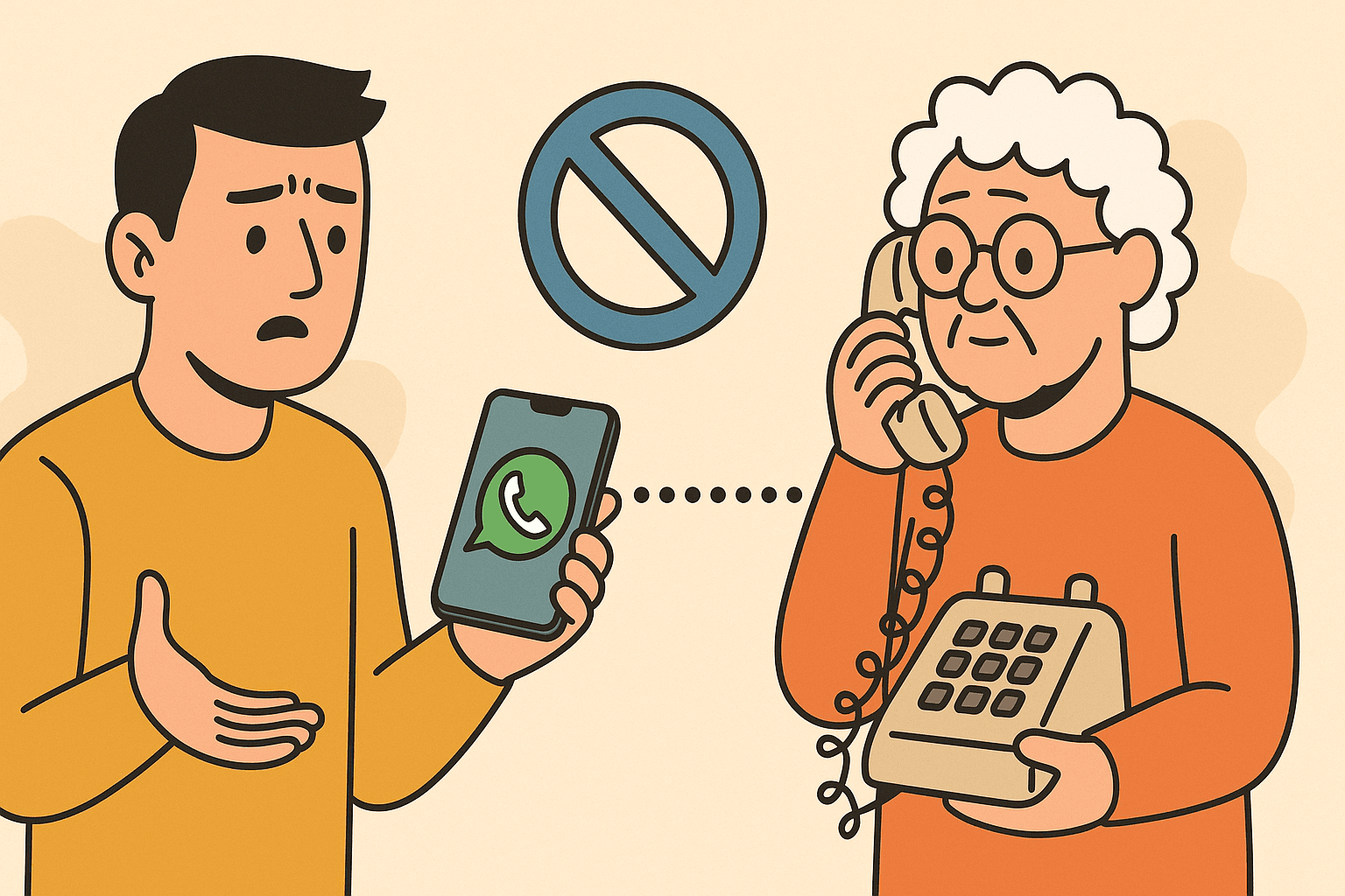 WhatsApp can't call landlines - YodelPhone lets you call any phone number