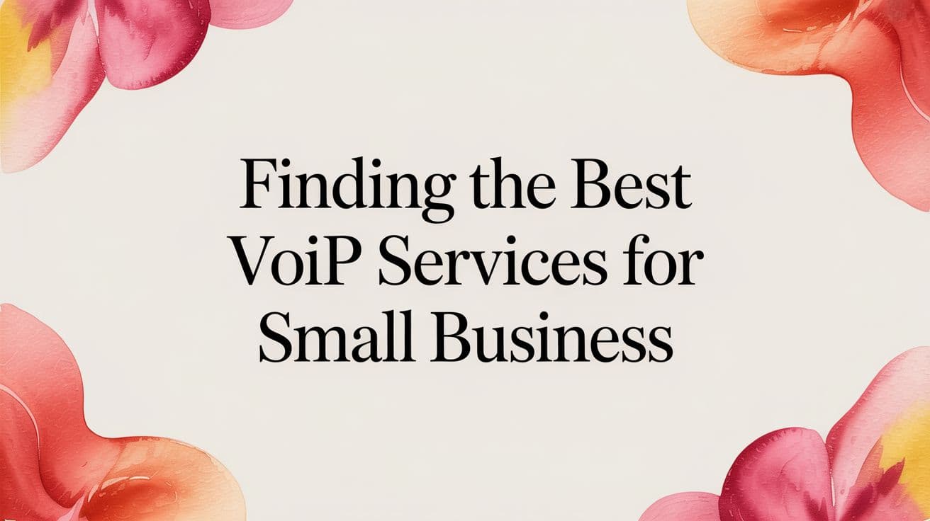 Finding the Best VoIP Services for Small Business